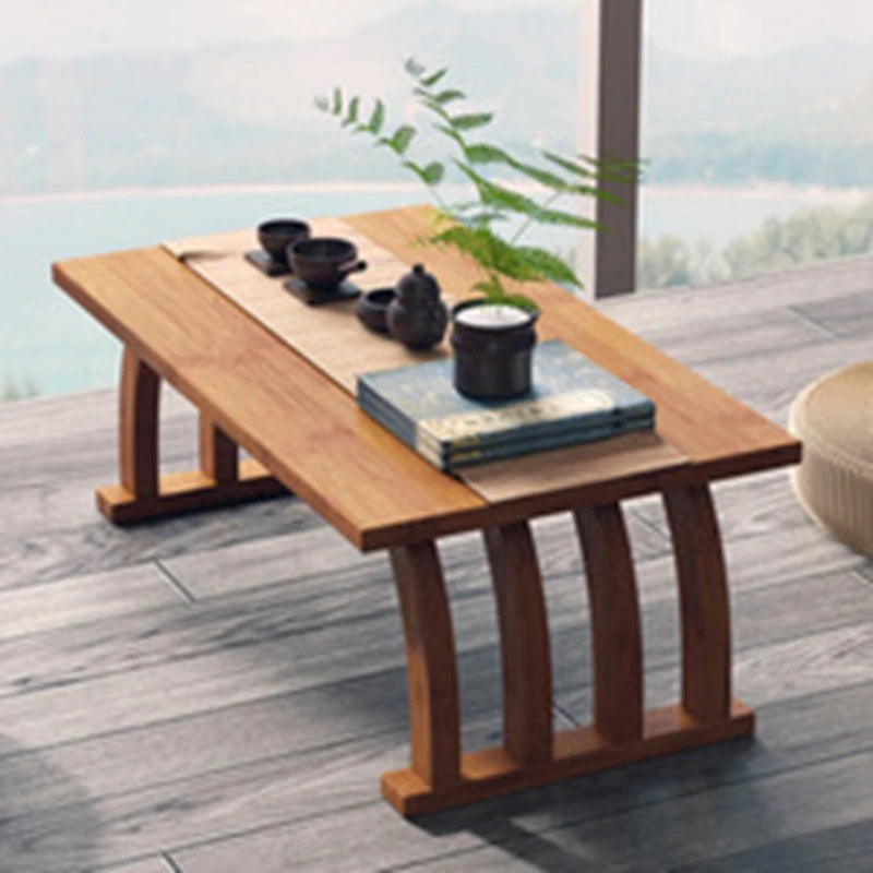 Nanzhu Bay Window Small Tea Table Tatami Japanese Low Table Tea Table Small Table Bedroom Folding Kang Table Household Use