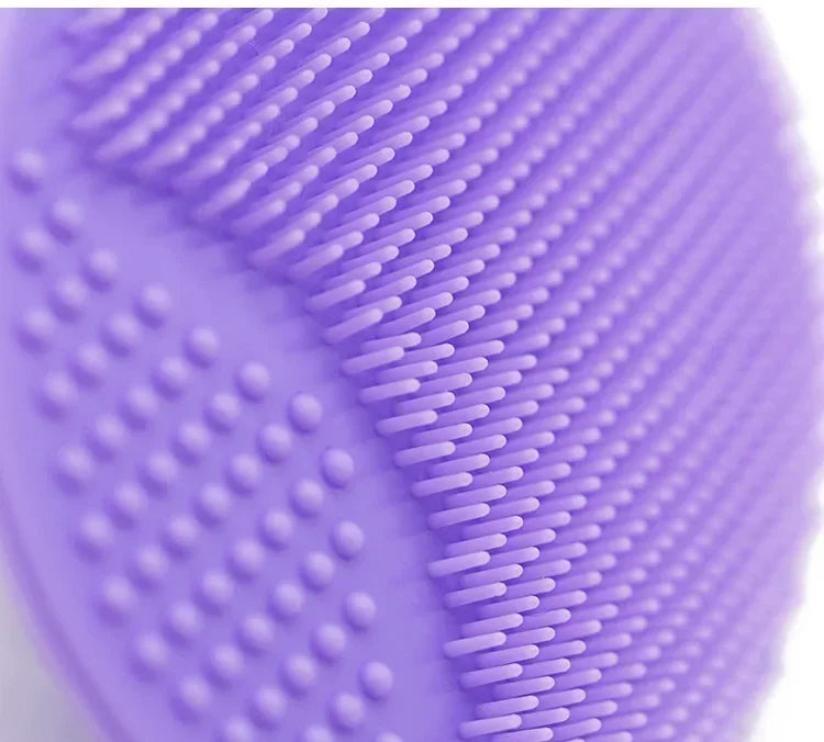 1/4pcs Silicone Face Scrubber Facial Cleansing Brush Face Exfoliator Blackhead Acne Face Wash Brush for Deep Cleaning Skin Care