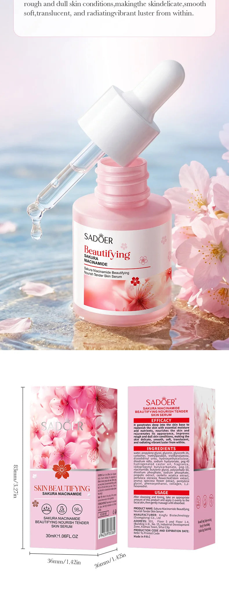 Niacinamide Dark Spot Remove Serum Face Freckle Melanin Correcting Moisturizing Brightening Anti Pigmentation Repair Skin Care