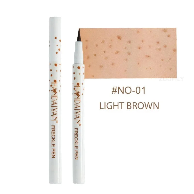 Fake Freckles Pen Waterproof Natural Look For All Skin Tones Lifelike Dot Spot Cosmetic Tool