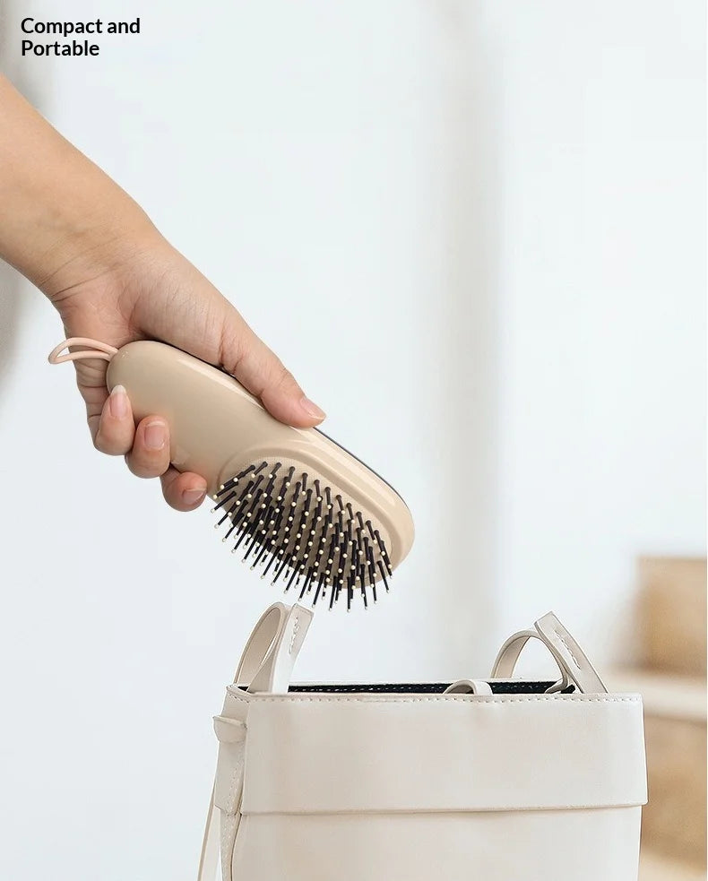 Air Cushion Scalp Massage Brush Portable Detangling Hairdressing Massage Comb For Women Home Use Travel Size Soft Bristles Brush