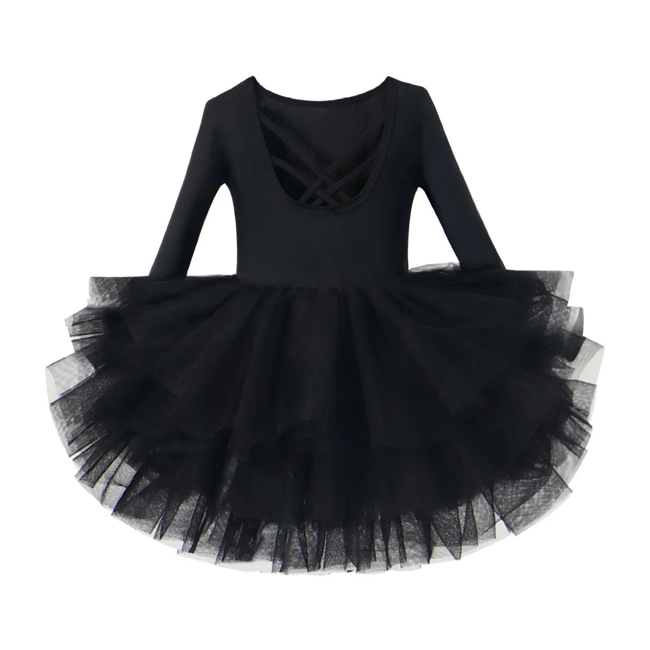 New Girl Ballet Tutu Dress 2-8 Ys Fashion Professional Kids Dancing Dress Performance Costume Princess Wedding Dress L564