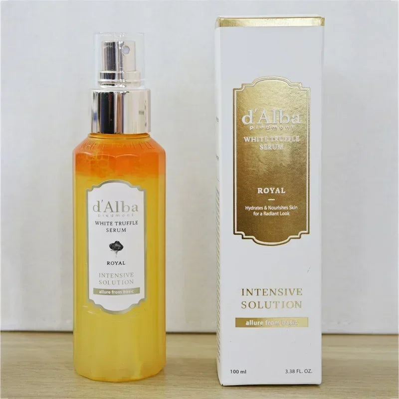 Dalba White Truffle Essence Spray Hydrates Moisturizes Relieves Dryness Soothes Redness and Sensitivity Firms and Brightens Skin