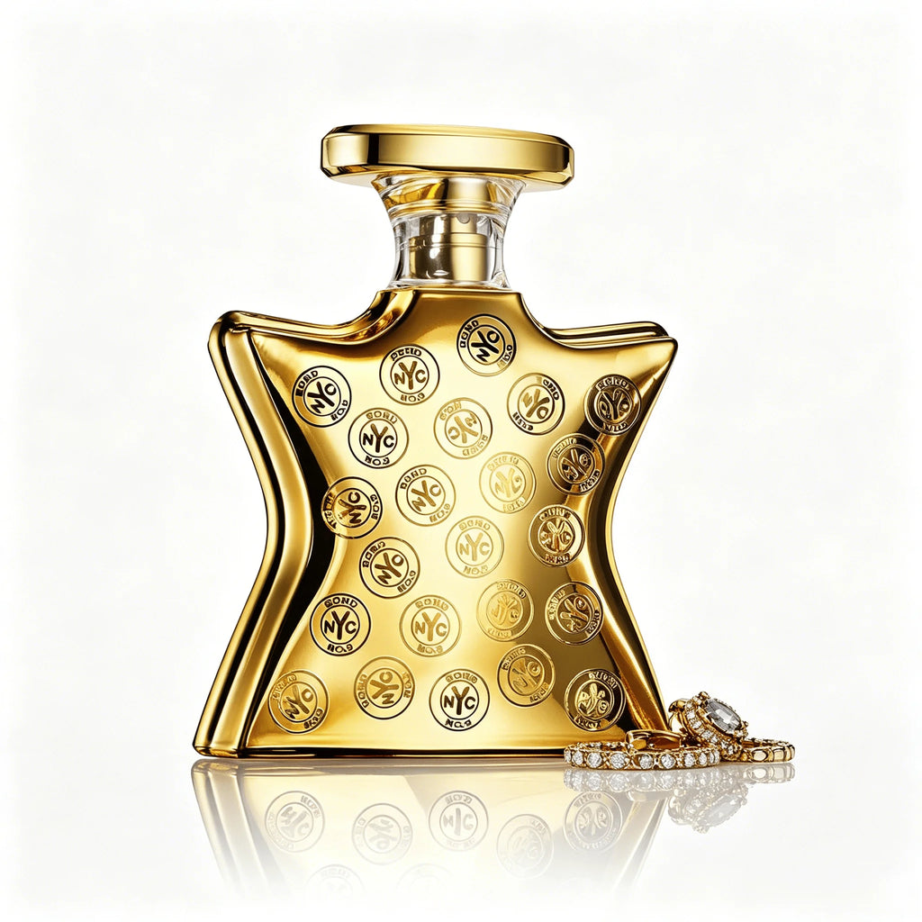 Bond No.9 NYC Greenwich Village EDP Perfume For Unisex Crisp Fresh Herbal Green Leaf Floral Earthy Woody Aroma Long Lasting Matte Turquoise Star Shaped Bottle With Gold Circular Badge Daily Outdoor Summer Travel Present