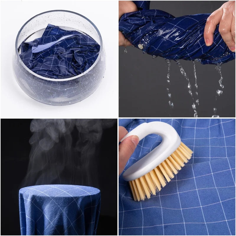 New 100% Cotton Oxford Men Shirts Long Sleeves Plaid Soft Regular Fit Formal Dress Shirt Pocket Social Blouse Male Clothes S-7XL