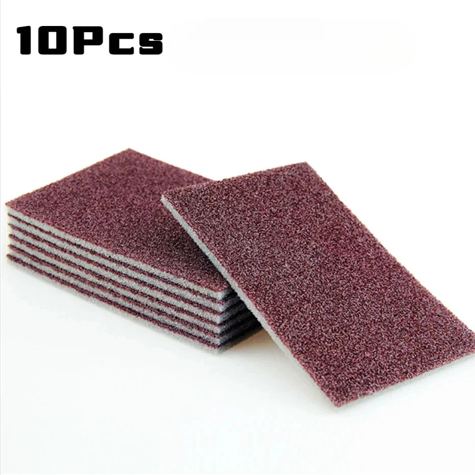 Cepillo de cocina de melamina mágica, borrador de carburo de silicio para ollas, sartenes, utensilios de cocina y artículos de limpieza del hogar