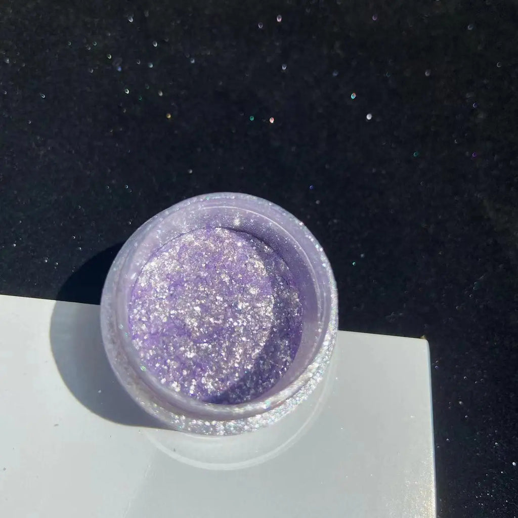 Net-5g Polarized Opal Powder Aurora Neon Nail Glitter Sequins Shiny " Shimmer Dust" Chrome Pigment for Manicure Rubbing on Nails