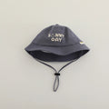 Embroidered Letter Baby Bucket Hat