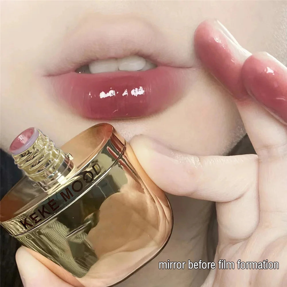 Mirror Water Lip Glaze To Matte Lipstick Makeup Waterproof Long Lasting Lip Gloss Rich Color Silky Not Fade Lips Mud Lip Tint