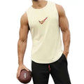Gym Tank Top Running Sleeveless Shirt Fitness Workout Vest Men Basketball Jersey Training Bodybuilding Workout Stringer Singlets