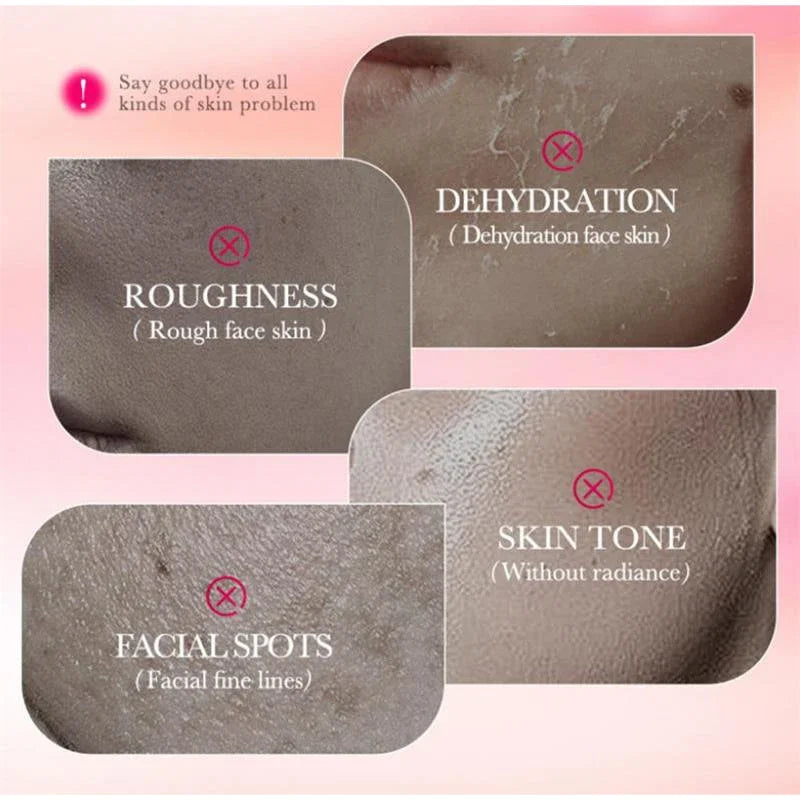 Pink PDRN Collagen Rich Essence With Peptides Salmon Moisturizing Toner,Refreshing Non-sticky Skin Care Serum For All Skin Types