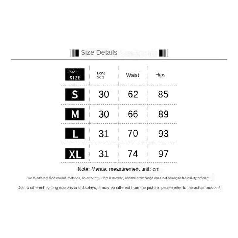 Summer Women High Waist Denim Cake Skirt A-Line Bodycon Mini Skort Casual E-Girl Street Skirt