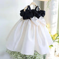 HETISO Girls Party Dresses First Birthday Children's Princess Ball Gown for Wedding Banquet Black White New Year Costume 1-12Y