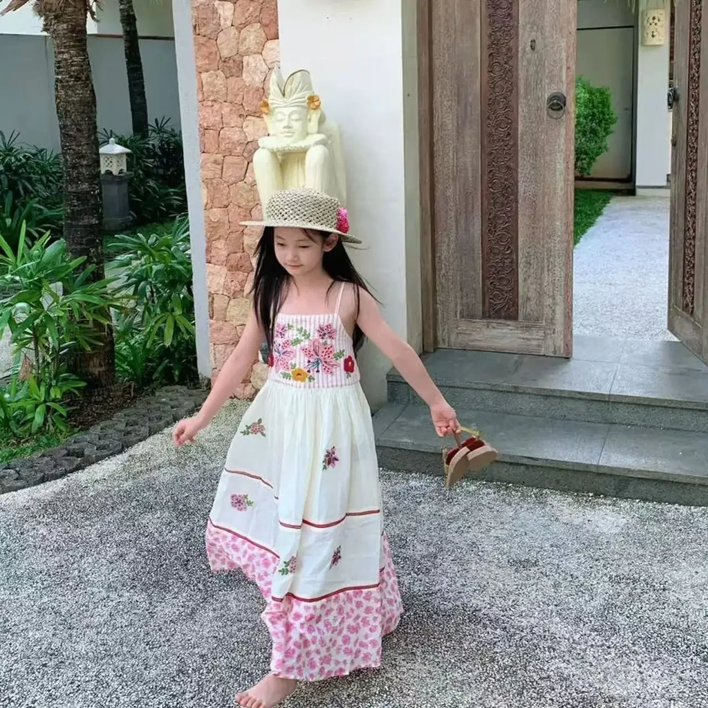 Kids Summer Dress Adorable baby toddler children new arrival thin style chic kids girls fashion