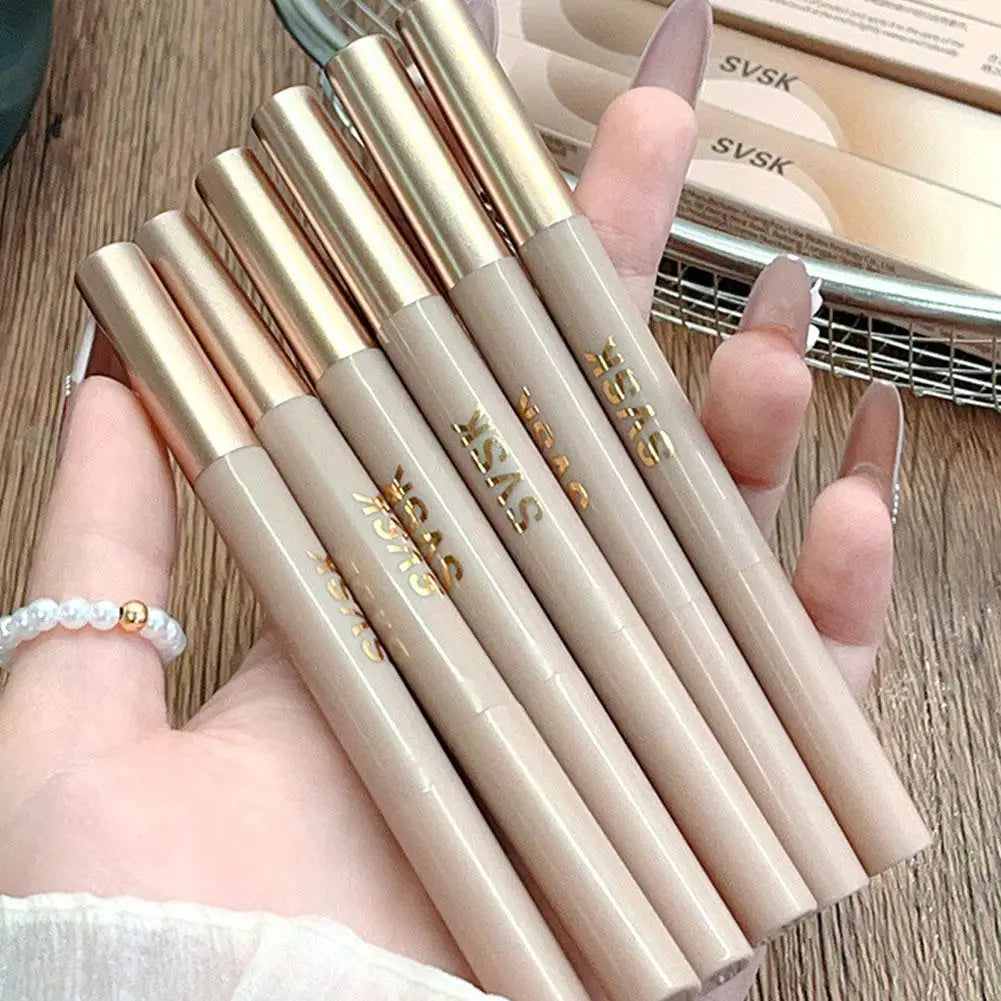 3D Contouring Pen Matte Bronzer Stick Nose Shadow Contour Pen With Brush  Long Lasting Waterproof Cream-Textured Nose Shadow Pen