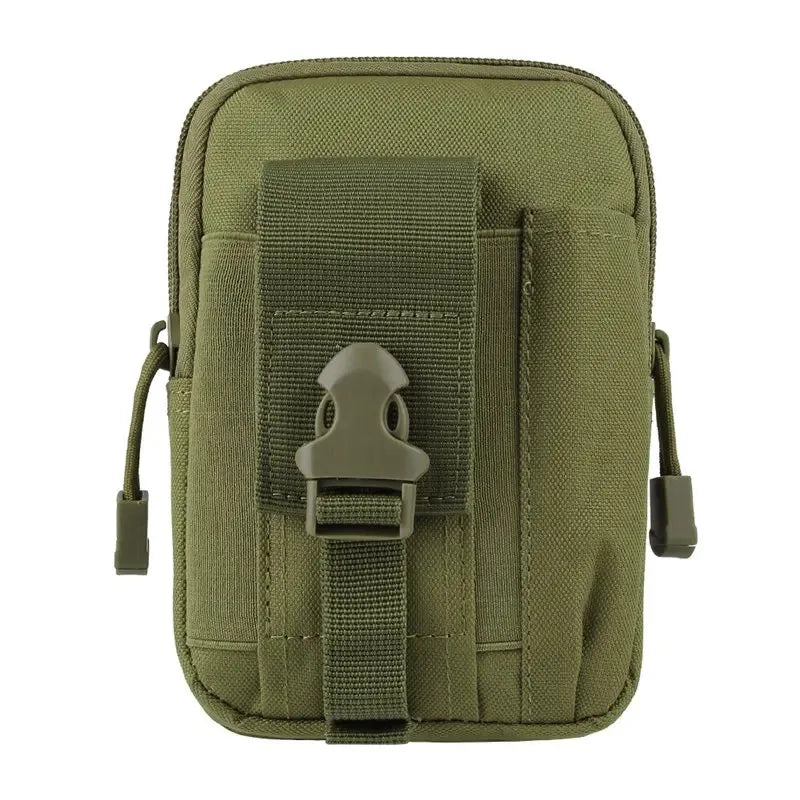 Mobile Phone Case Pouch Waist Bag Waterproof Nylon Multifunction Casual Men Waist Pack Male Small Bag