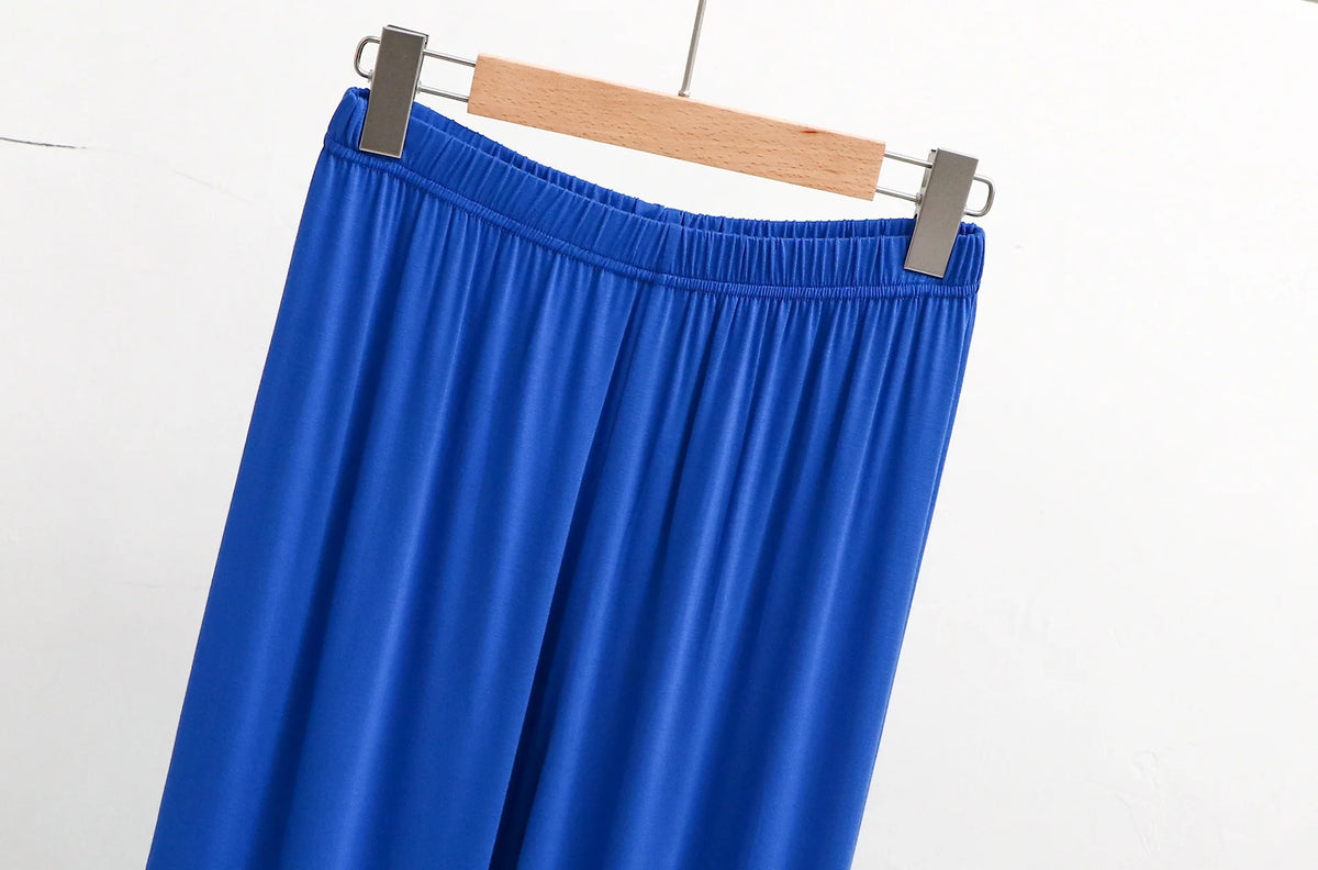 Women's Modal Pajama Pants - Lightweight Casual Sleep Bottoms