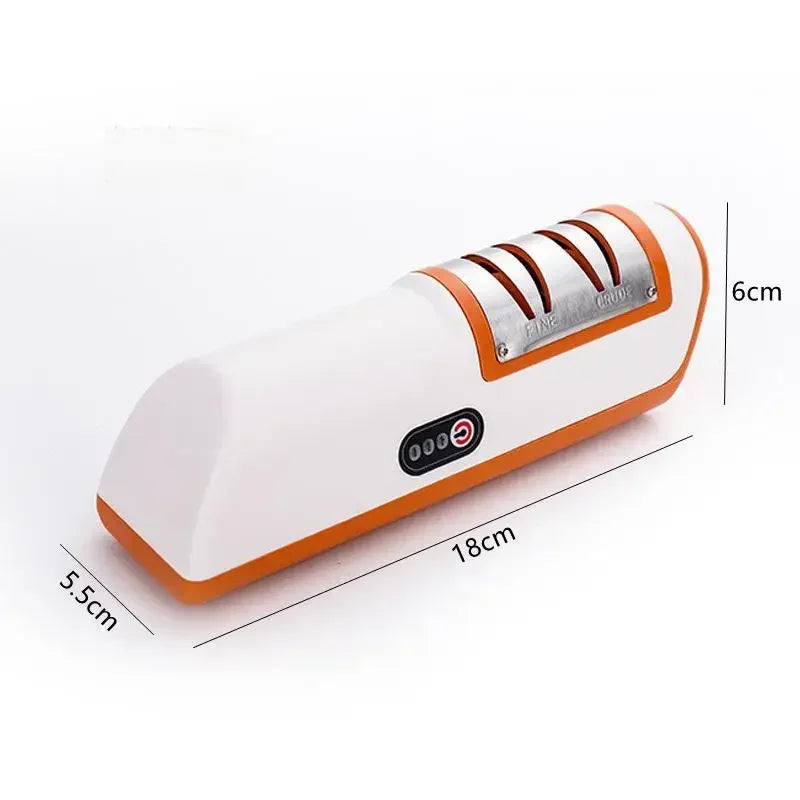 Afilador de Cuchillos Eléctrico de Cocina, Multifuncional Automático Profesional de 4 Velocidades, Accesorios de Cocina