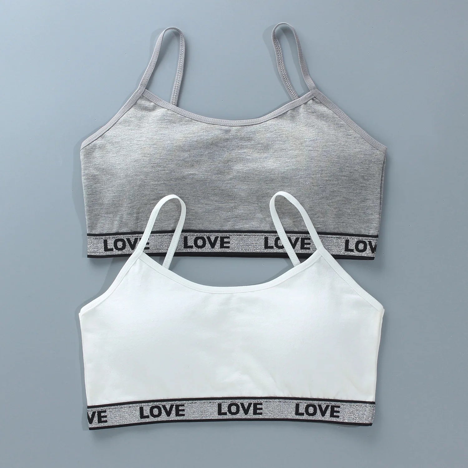 1/4PCS Children Innerwear Cotton Girls Bra Removable Sponge Cup Puberty Girls Training Bras Breathable Teenage Girl Brassiere 14