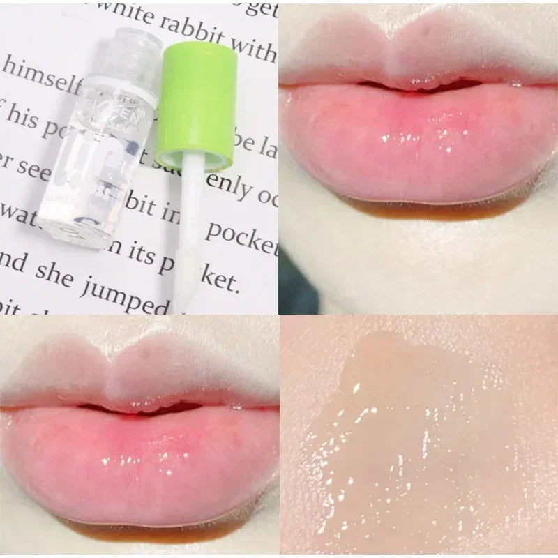 6-Piece Lip Gloss Oil Set,Aloe Vera Liquid Lipstick, Long-Lasting Moisturizing Smudge-Proof Lips Tint ,Non-Sticky Cosmetics