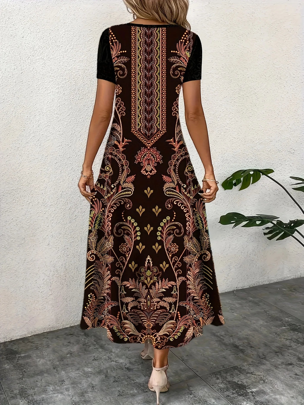 Loose Casual Dress Women Dress New Temperament Fashion Elegant Women Dress