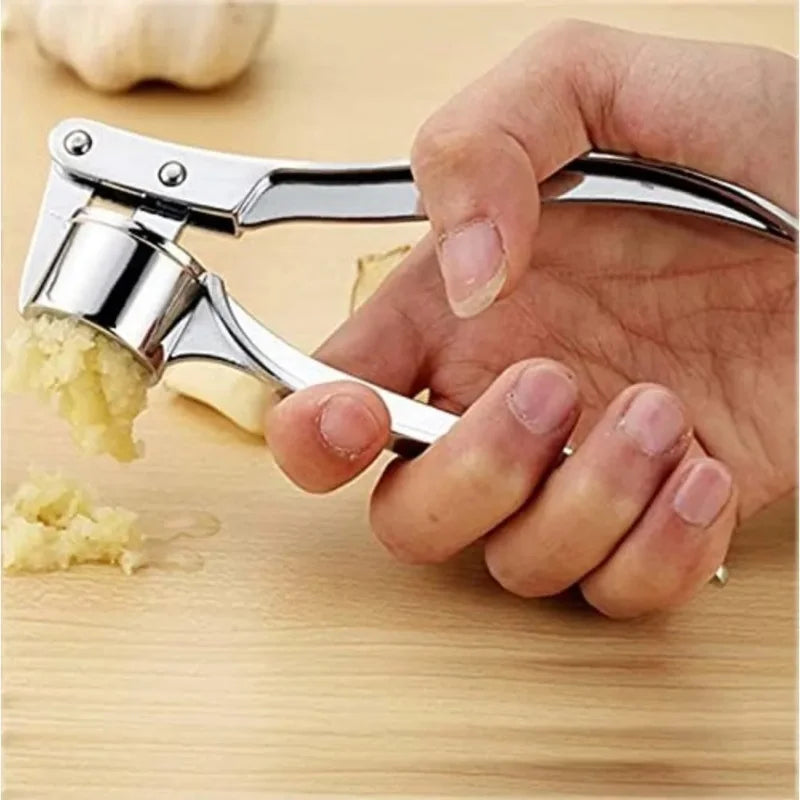 Molino de ajos de aleación de aluminio para cocina, extrusor, prensa manual, herramientas para moler, pequeños utensilios de cocina
