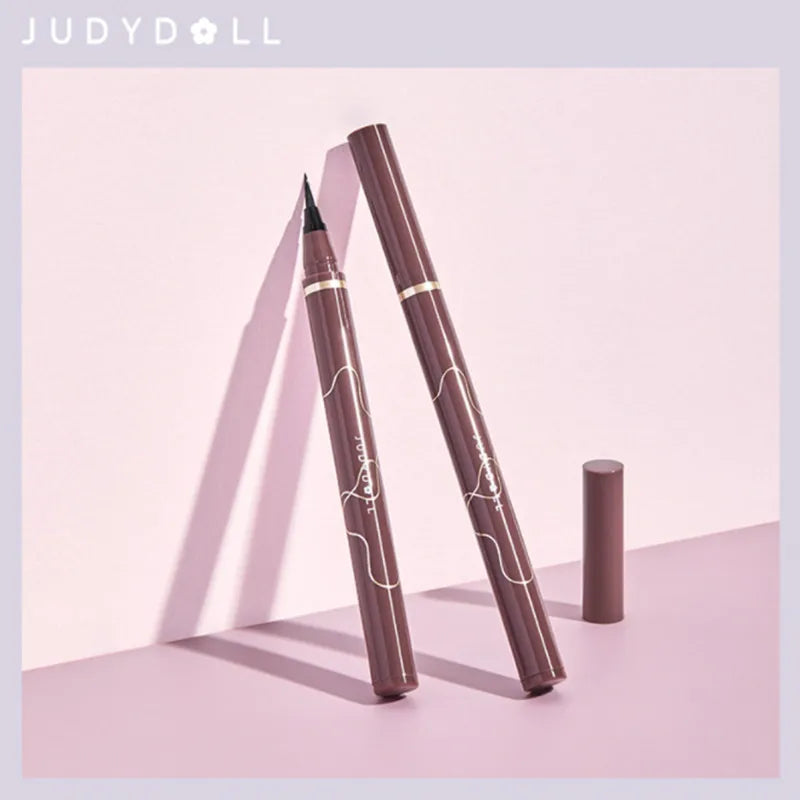 Judydoll Ultra-Fine Liquid Eyeliner Pen Matte Lying Silkworm Eye Lash Pencil Fast Dry Smooth Lasting Eye Shadow Stick Makeup