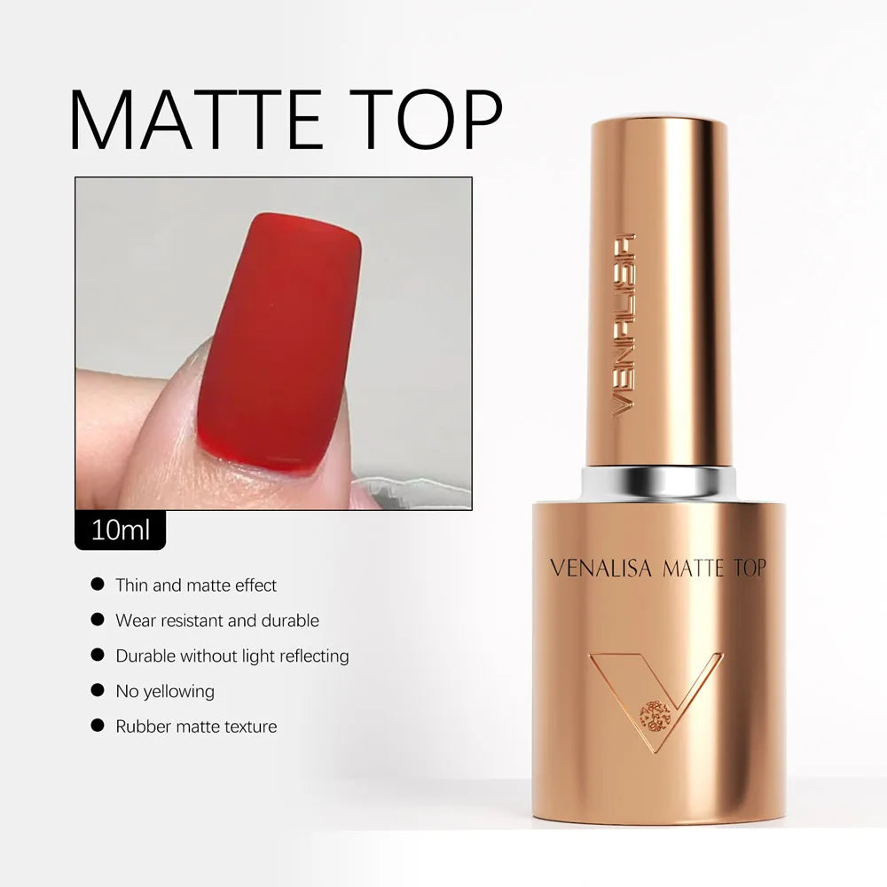Venalisa 10ml Nail Gel Polish - HEMA/TPO Free Soak-Off UV LED Gel