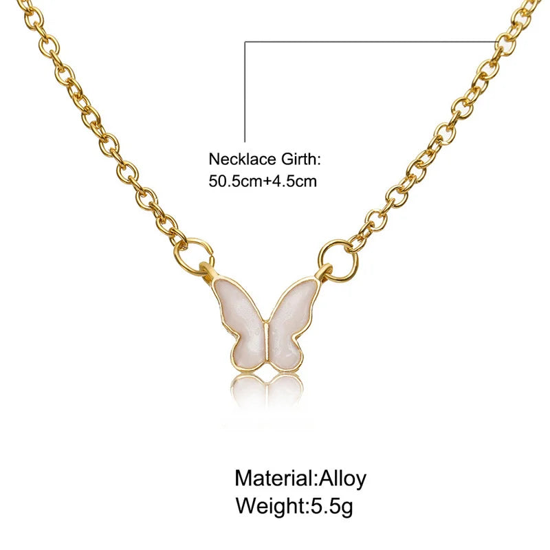 Sparkling Necklace Trendy Chain Choker for Women Fashion Brilliant Crystal Silver Plated Necklaces Accessories Jewelry Gift 2024