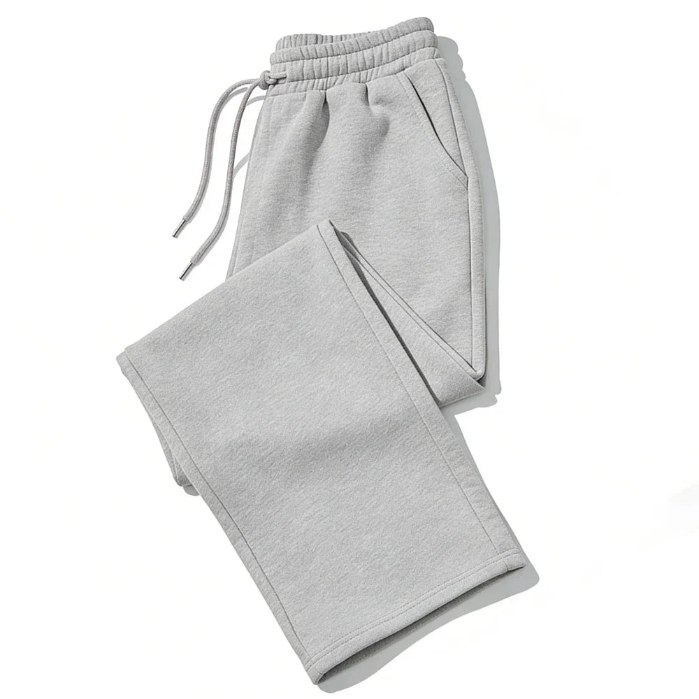 Men's Loose Fit Jogger Sweatpants - Casual Multi-Pocket Drawstring