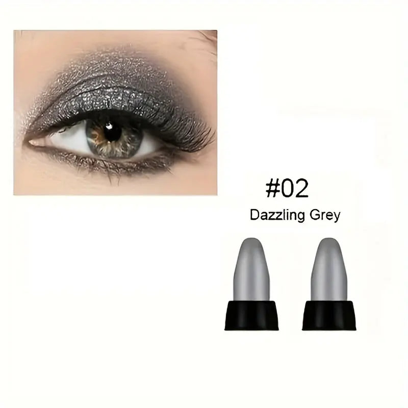 Pearlescent Eyeliner 16 Colors Waterproof Glitter Long Lasting Non Smudge For All Day Glam