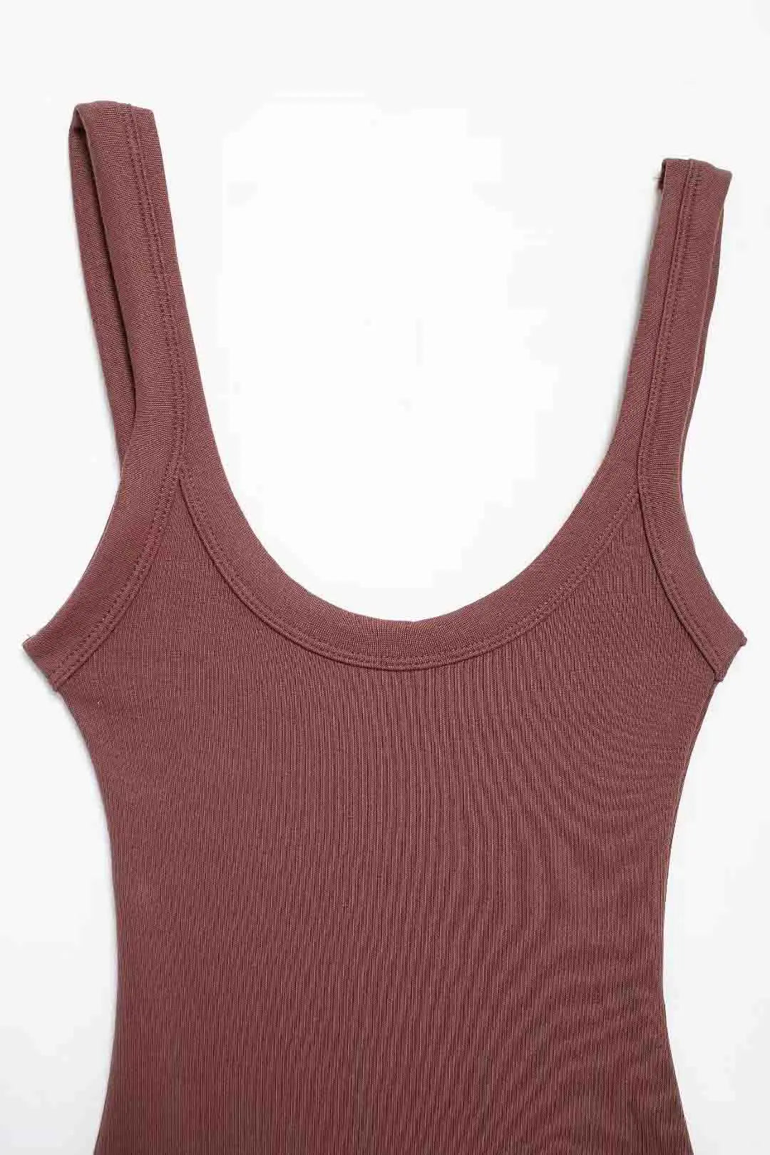 Skinny Ribbed Bodysuits for Women, O Neck, Straps, Snap-Button, Female Playsuits, Sexy Fashion