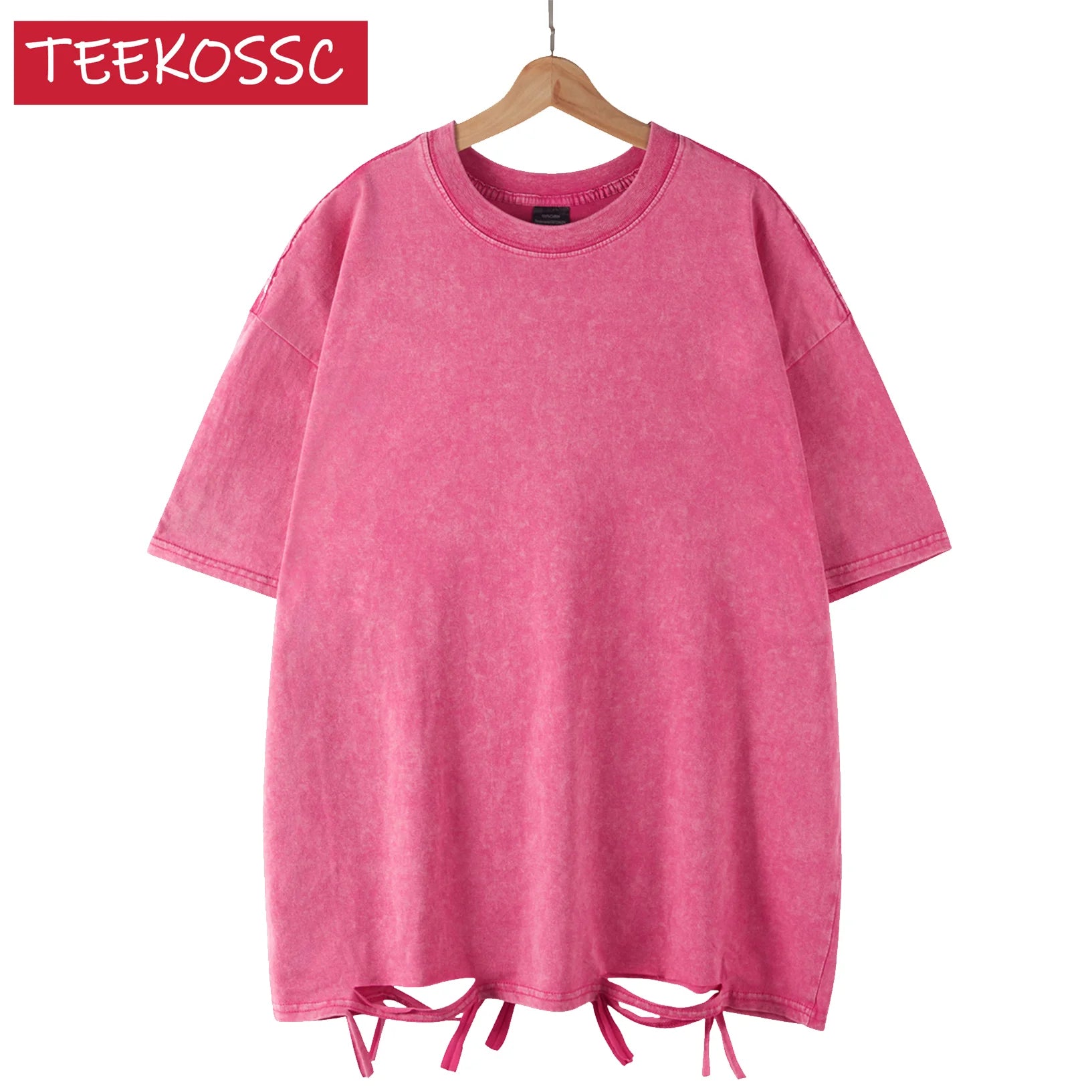Unisex American Style Retro Heavyweight T Shirt, Oversized Washed Streetwear For Men And Women