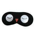 Cartoon Pattern Sleeping Eye Mask - Comfortable Light Blocking Blindfold