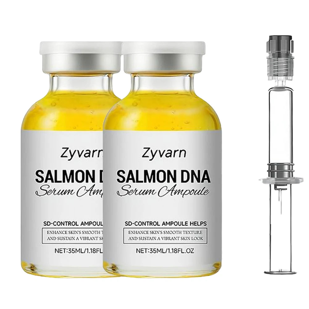2/1pcs Salmon Dna Moisturizing Face Serum Ampoule Essence, Pdrn Daily Skincare Deep Moisturizing  Radiant Facial Skin Soothing