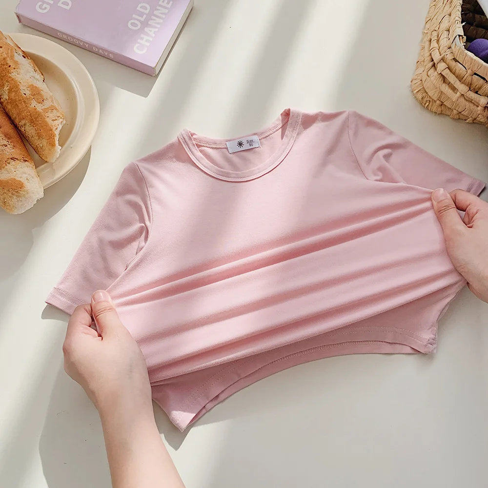 Kids Unisex Cotton Pajama Set - 2-Piece Sleepwear for Ages 1-8 Years