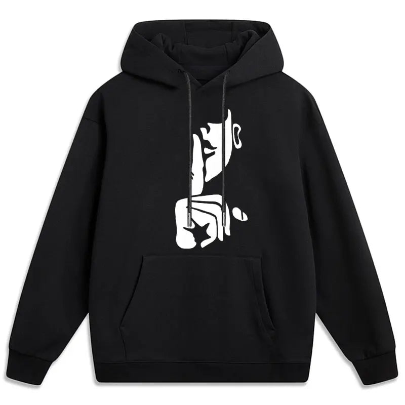 Peny&Peti Men's Plus Size Hoodie - Loose Casual Cotton Pullover 7XL