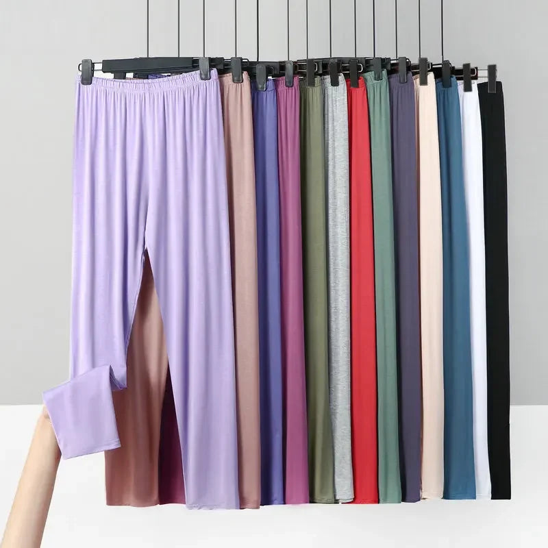 Women's Cotton Blend Leggings - Plus Size XL-8XL High Stretch