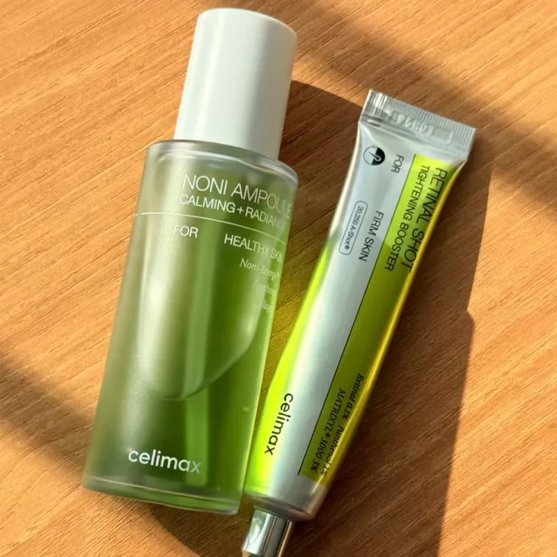 Celimax Noni Ampoule Retinol Eye Cream Tightening Booster Calming Radiance Hydrating Repair Daily Facial Skin Care Treatment Kit