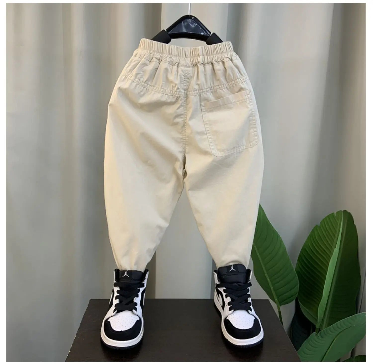 New Spring Autumn Fashion Boys Pants Loose And Comfortable Design Sport Overalls Cargo Trousers For 2-10 Years Old Kids