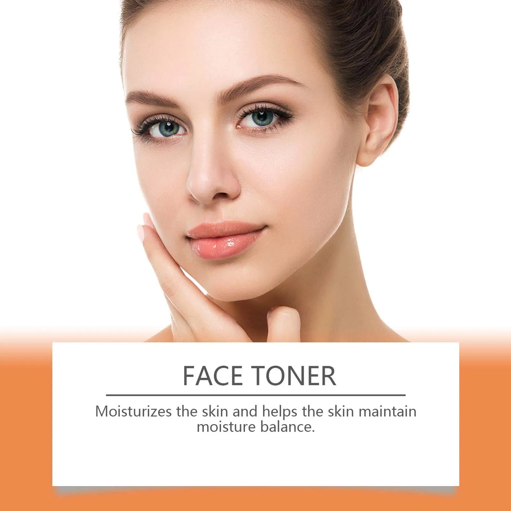 Vitamin C Brightening Toner for Face with Niacinamide Hydrating Facial Toner Dry Sensitive Skin Smooth Radiant Complexion 100ml