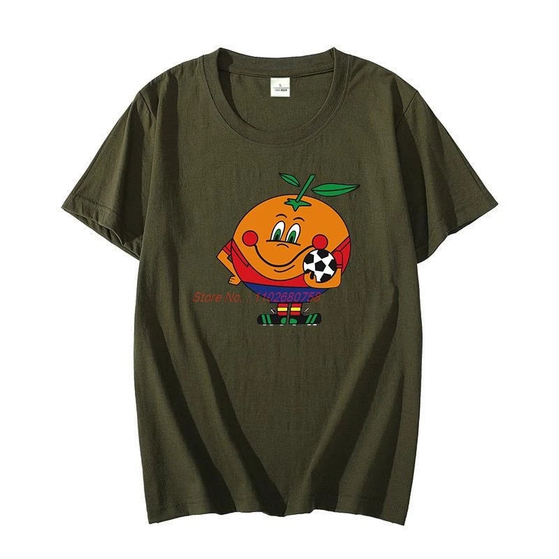 Spain 82 Graphic T-Shirt - Men's Cotton Oversized Short Sleeve Tee