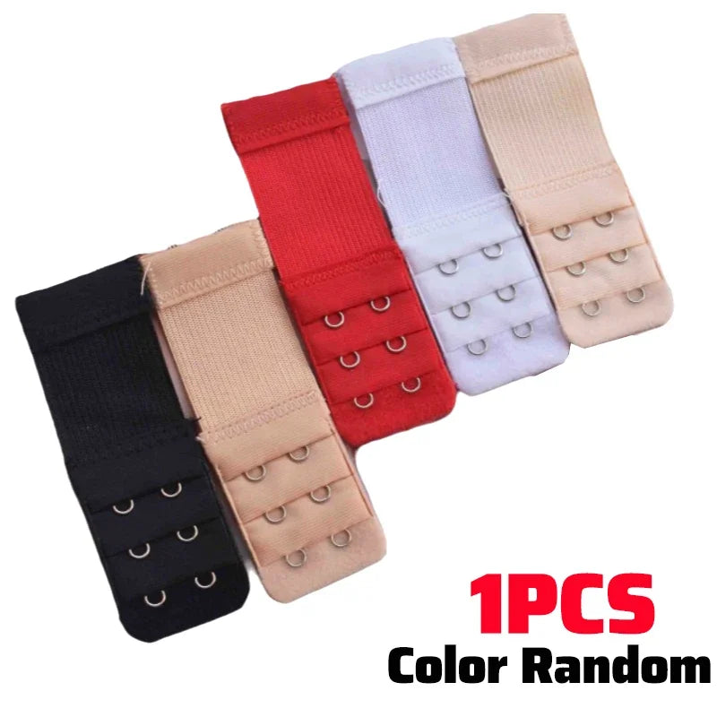 1/10Pcs Bra Extender For Women'S'S Elastic Bra Extension Strap Hook Clip Expander Adjustable Belt Buckle Intimates Accessories