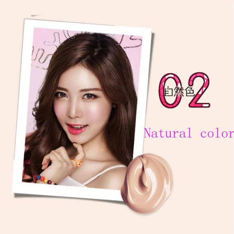 Snail Air Cushion Moisturizing Concealer Long Lasting Waterproof Even Skin Tone Full Coverage Facial Liquid Foundation Cosmetics