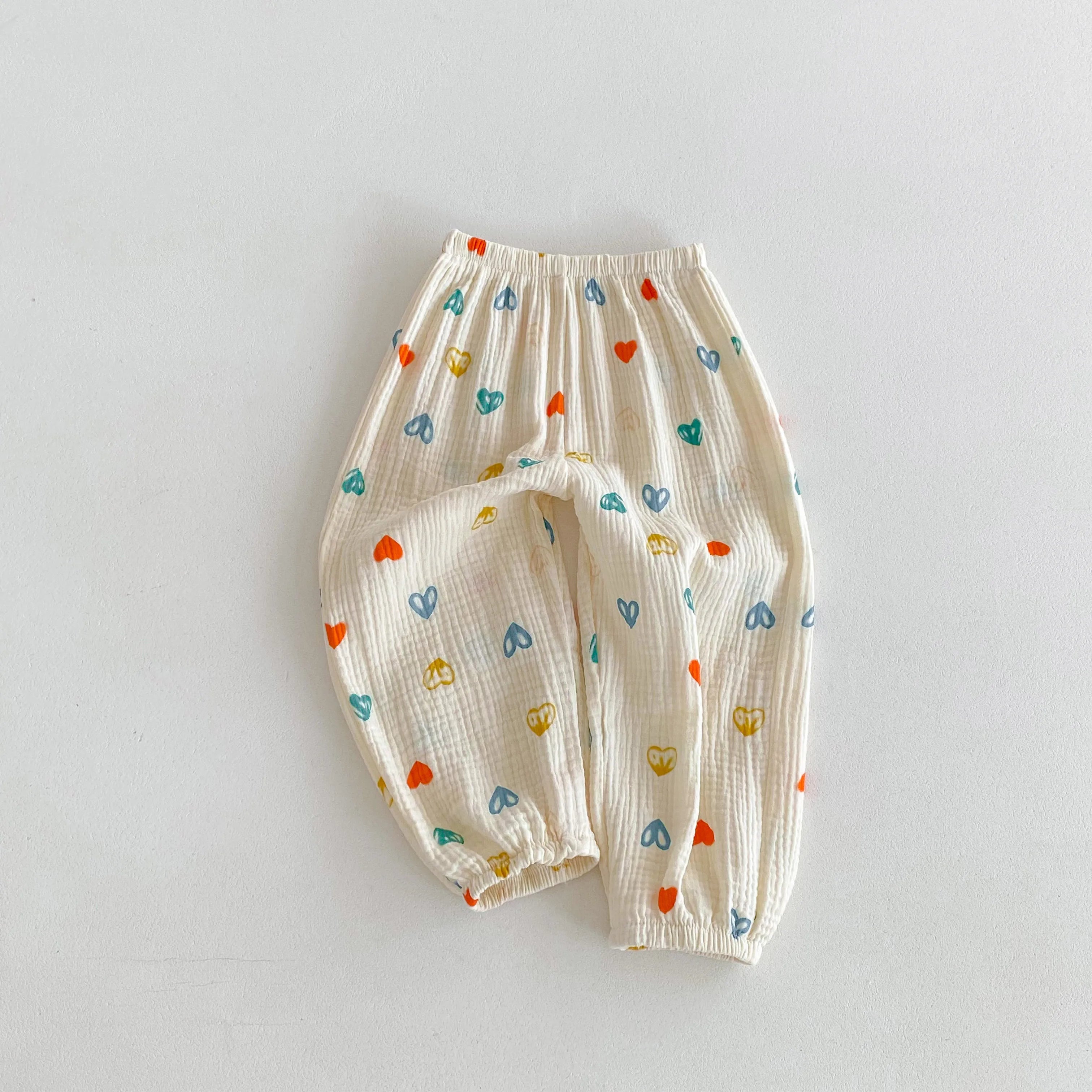 Child'S Spring Summer Thin Pants Kids Girls Floral Pants Fashion Cute Pants For Baby Boys Loose Casual Versatile Trousers