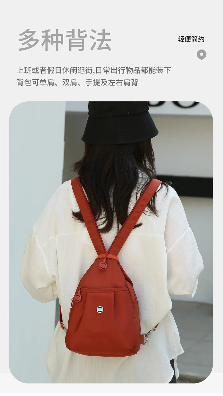 Fashion Casual Women's Chest Bag High Quality Women's Backpacks Multi Functional Shoulder Bag Large Capacity Women's Handbags