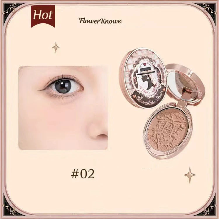 Flowerknows Makeup Set All In Flower Knows Little Angel Highlighter Powder Blush Strawberry Rococo Lip Gloss Perfume Kit