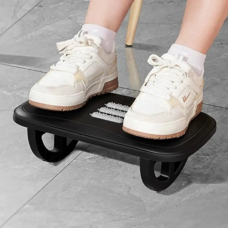 Adjustable Ergonomic Under Desk Footrest with Massage Roller Comfort Relief for Office Home Working