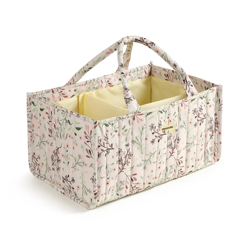 Pangdube Fashion Diaper Stackers & Caddies Waterproof Baby Diaper Organizer Bag Foldable Storage Bag For Baby Things