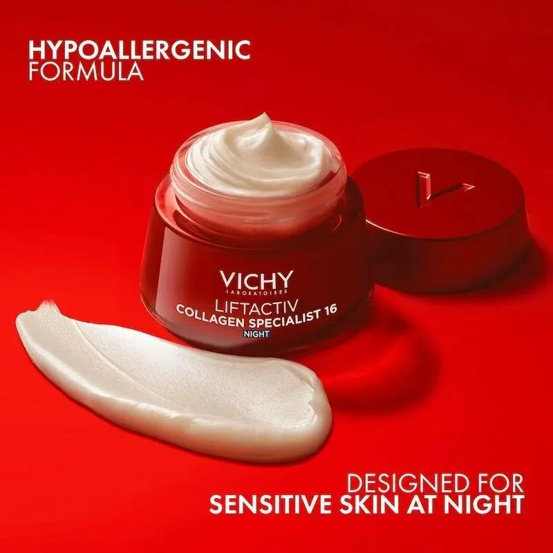 Vy Collagen Firming Cream Anti-Aging Peptide Vitamin C Reshaping Contour Lightening Day Cream 50Ml